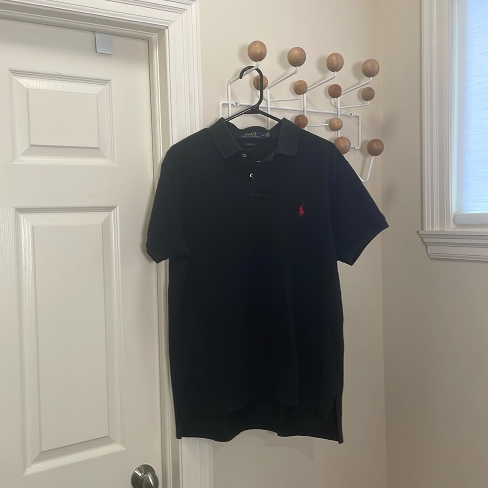 Ralph Lauren - Classic Polo Short Sleeve Shirt - Black - Small